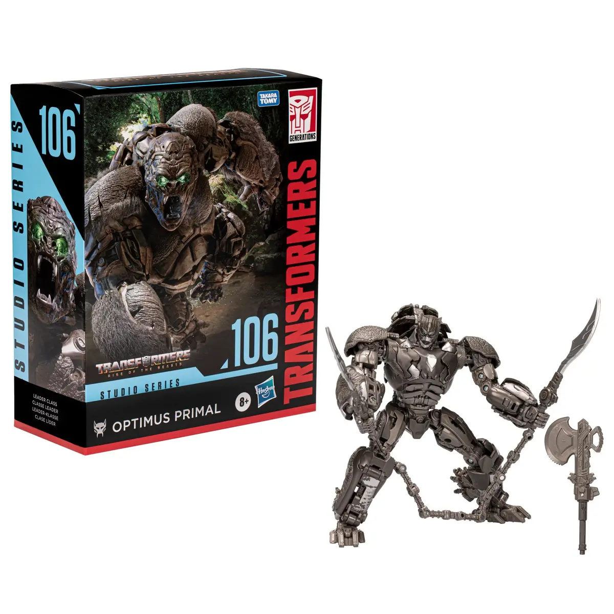 Transformers: Studio Series #106 (Rise Of The Beasts) Leader Optimus Primal Action Figure (F7248) Low Stock 1