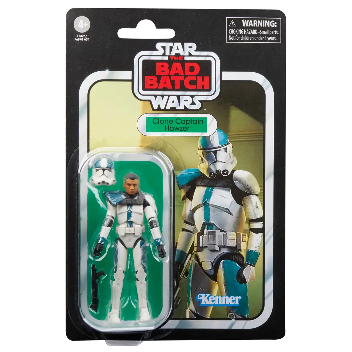 Star Wars: The Vintage Collection Vc210 The Bad Batch: Clone Captain Howzer Action Figure (F7326) Low Stock 2