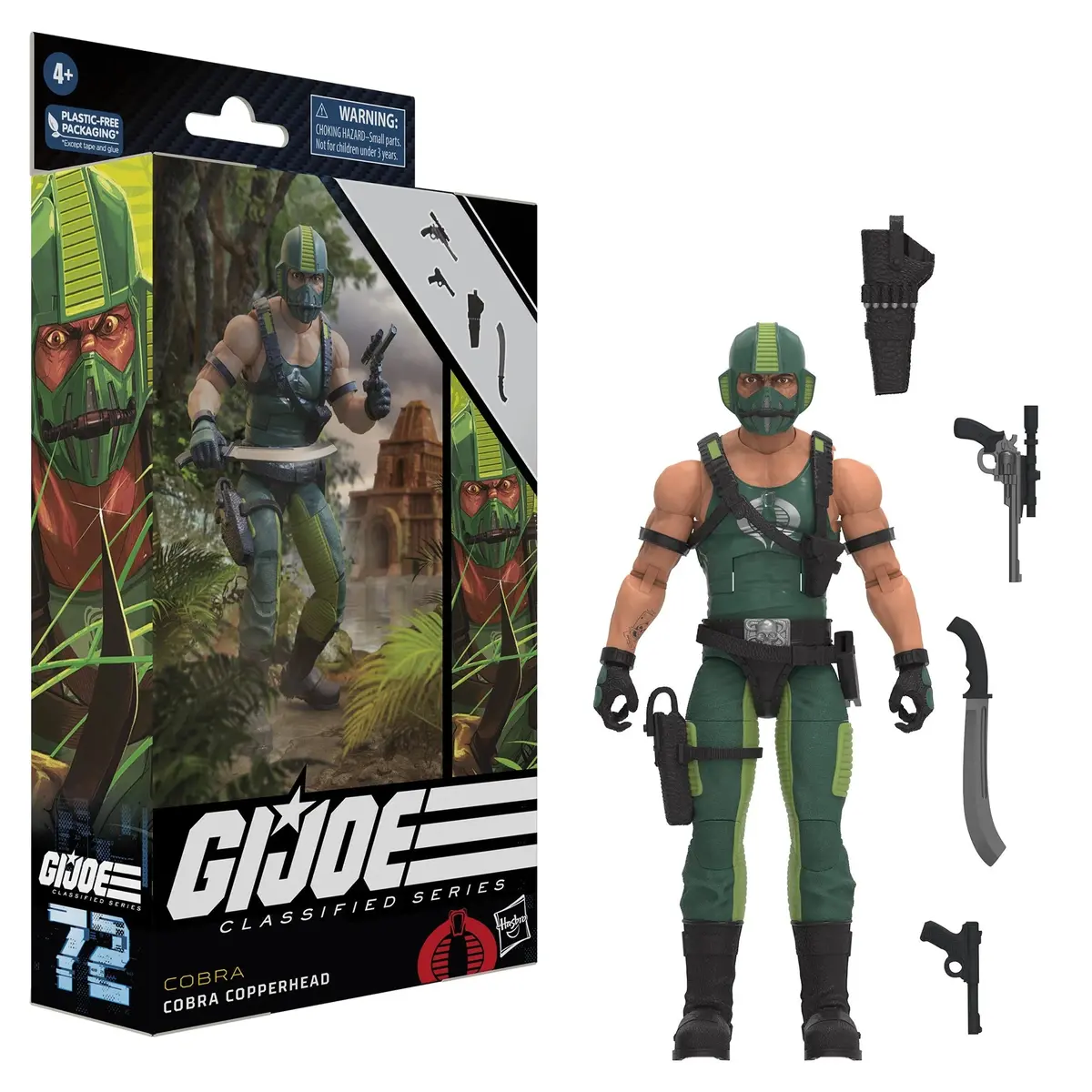 G.I. Joe Classified Series #72 - Cobra Copperhead Action Figure (F7464) Low Stock 1