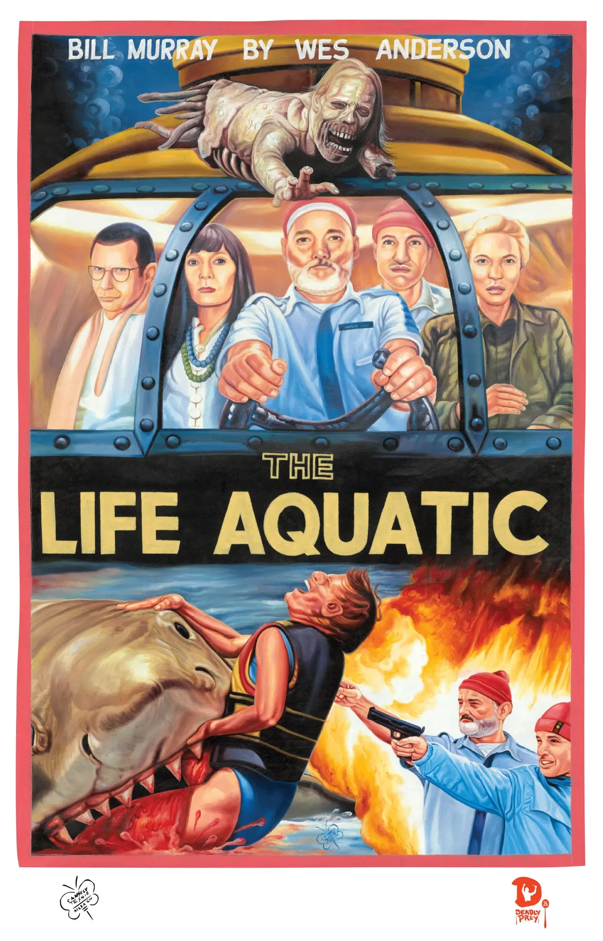 The Life Aquatic (High Quality Print) - C.A. Wisely 1