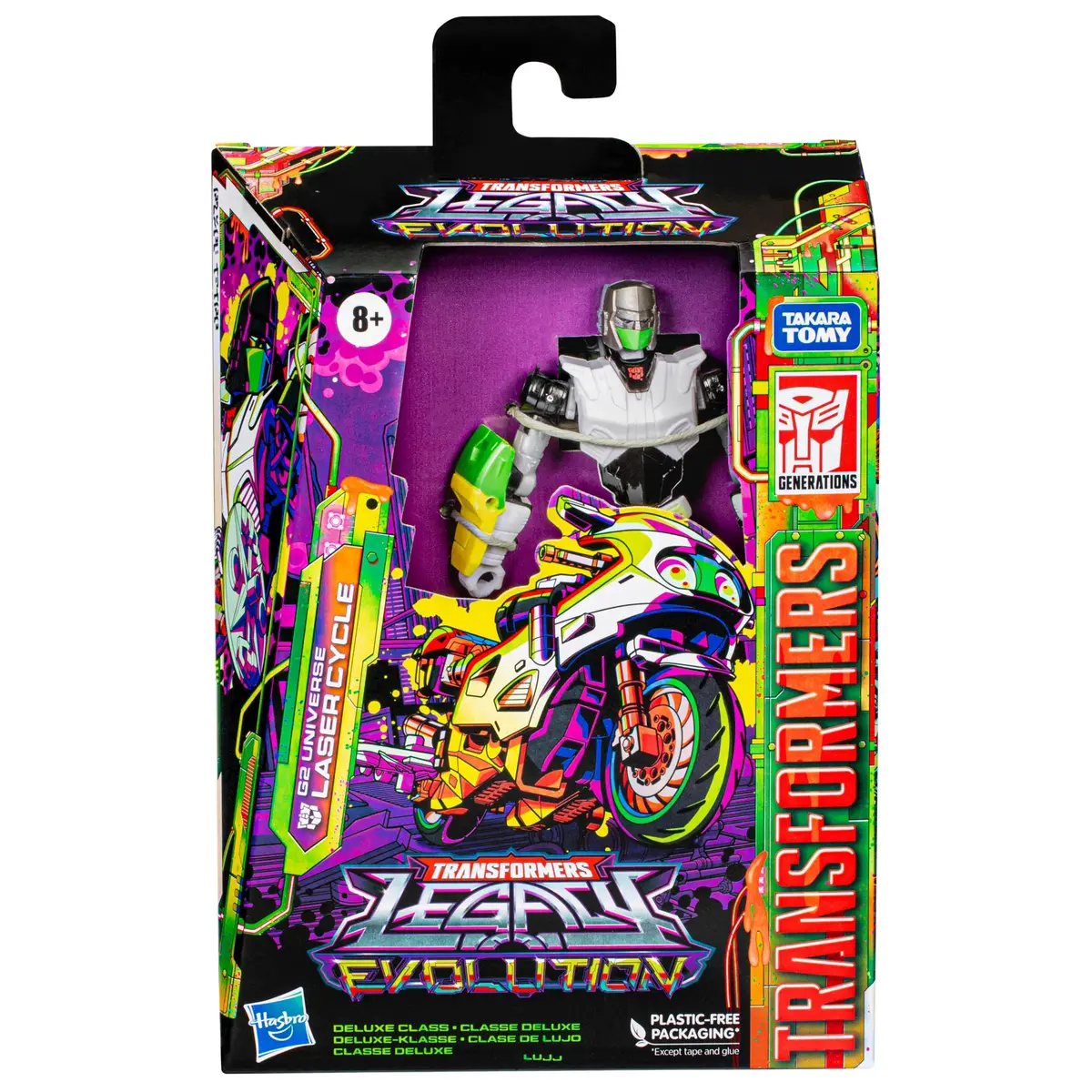 Transformers: Legacy Evolution (Toxitron Series) G2 Universe Laser Cycle Action Figure (F7512) Last One! 1