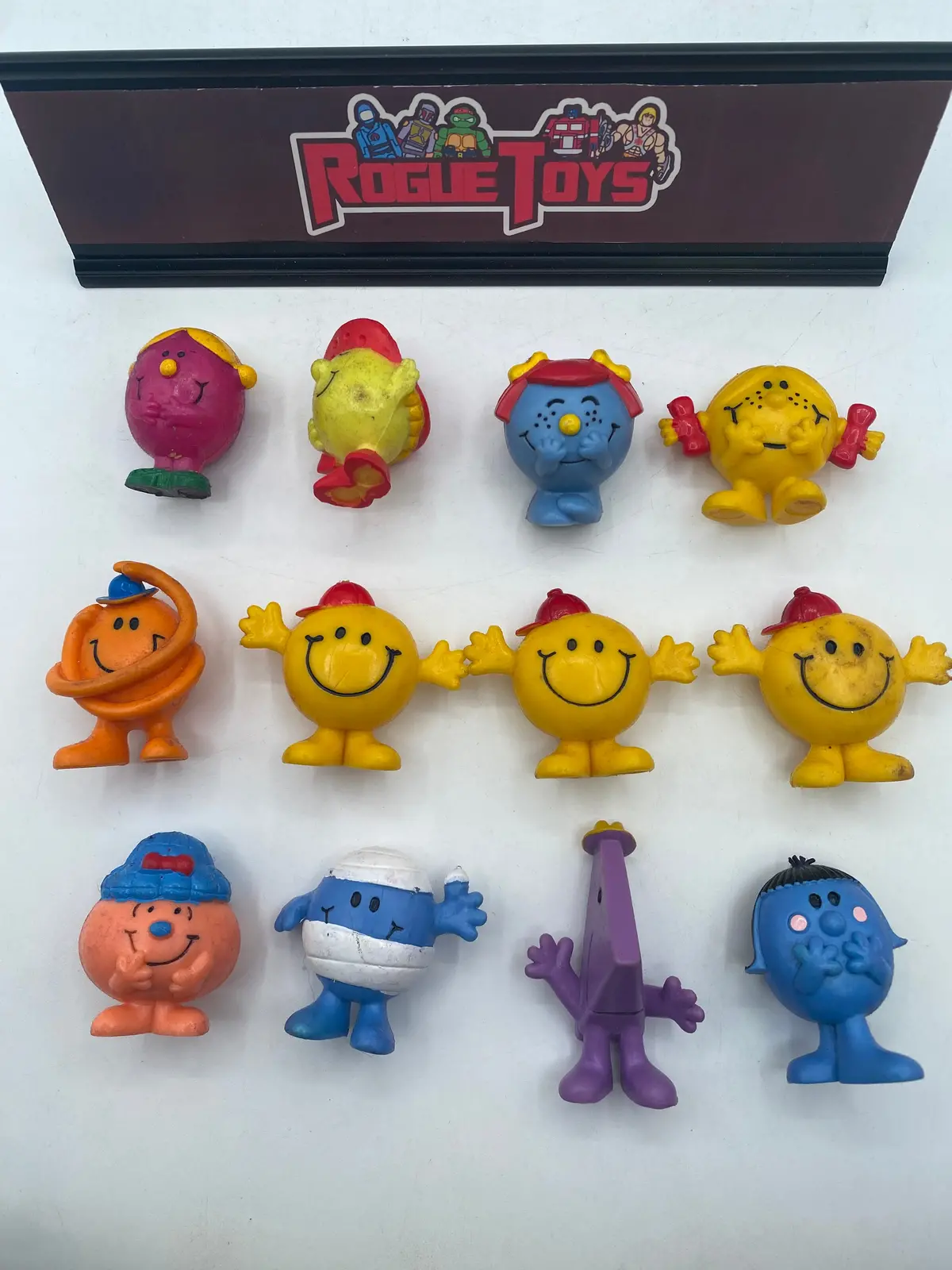 Arby’S 1971 Mr. Men Pvc Figures (Lot Of 12) 1
