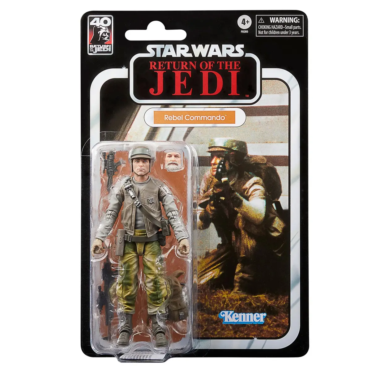 Star Wars: The Lack Series - Return Of The Jedi 40Th - Rebel Commando (Endor) Exclusive Figure F8285 Last One! 1