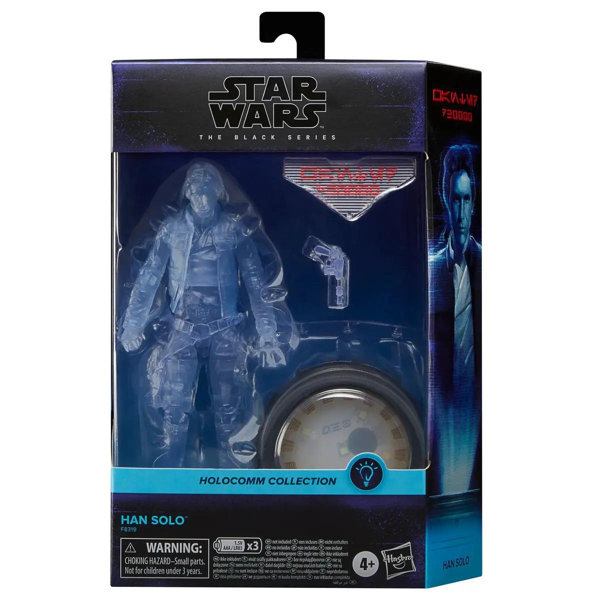 Star Wars: The Black Series - Holocomm - Han Solo Action Figure (F8319) 1