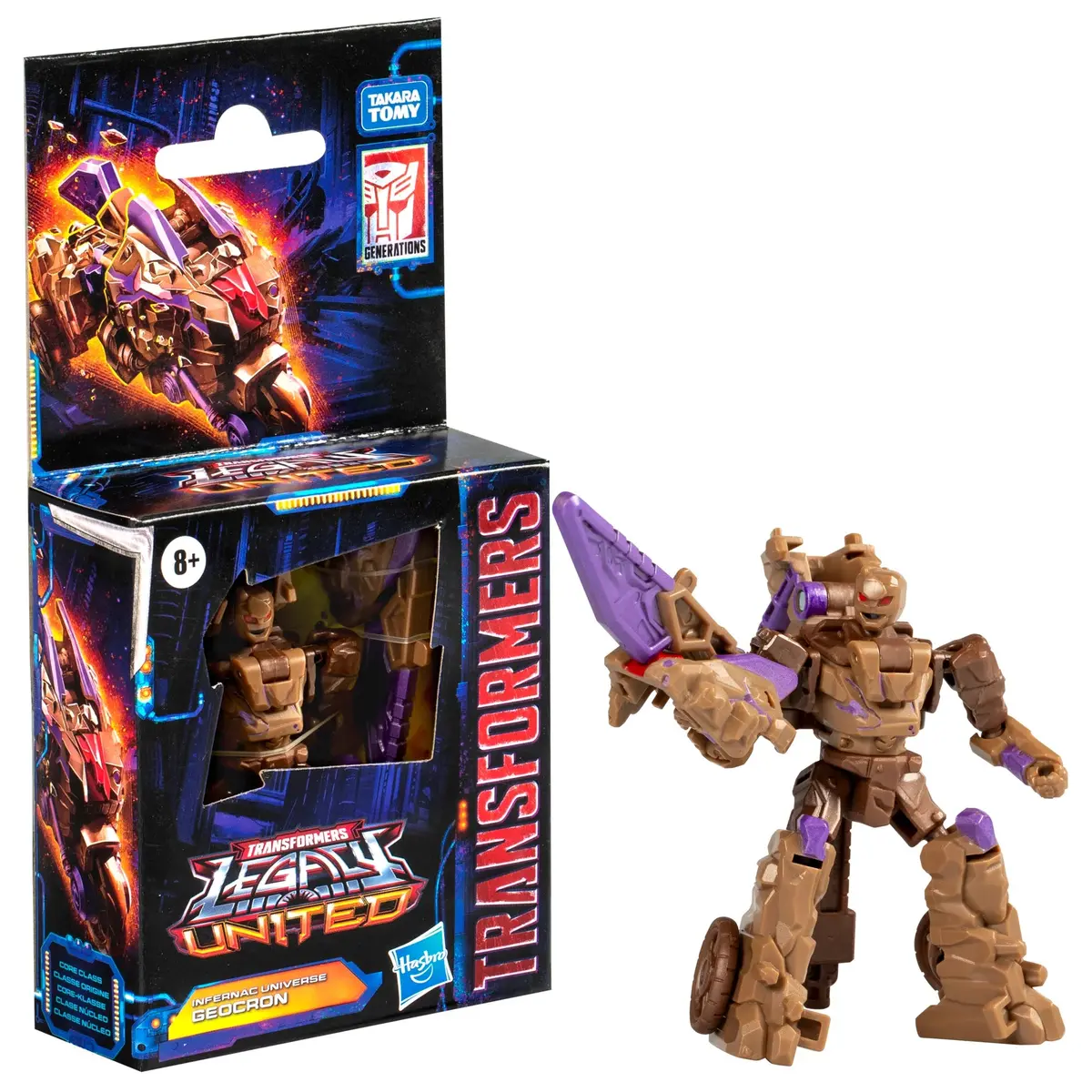 Transformers: Legacy United - Core Class Infernac Universe Geocron Action Figure (F8522) 1