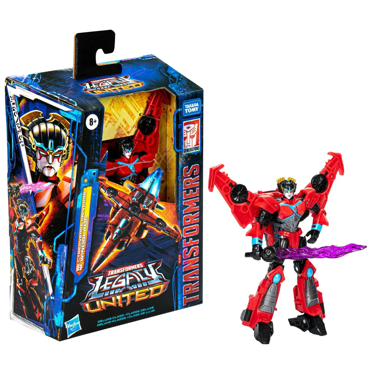 Transformers: Legacy United - Deluxe Cyberverse Universe Windblade Action Figure (F8528) Low Stock 1