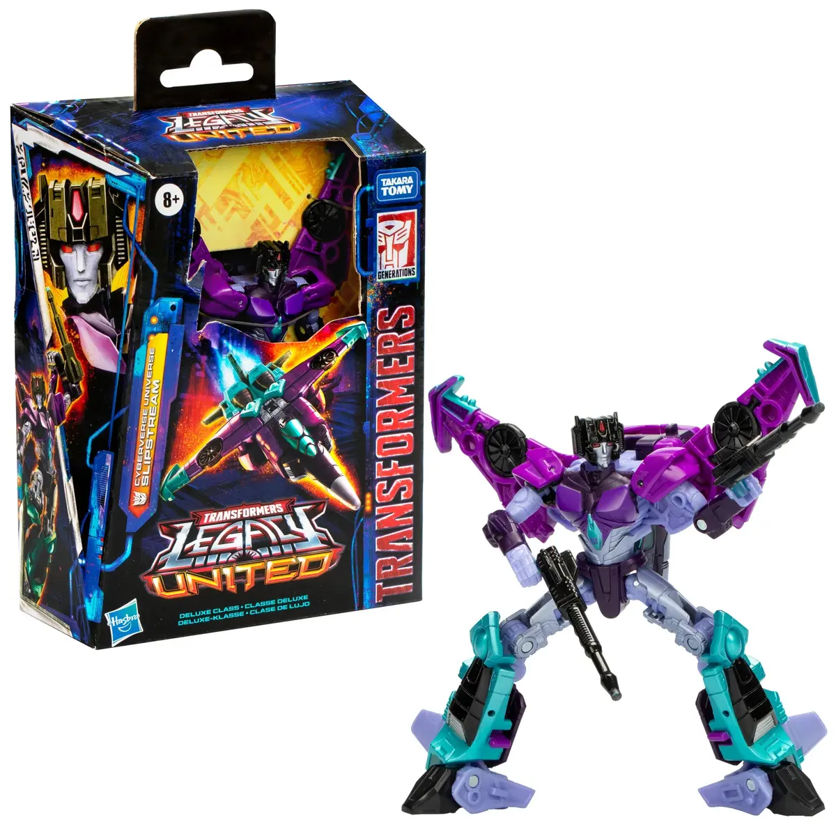 Transformers: Legacy United - Deluxe Class Cyberverse Universe Slipstream Action Figure (F8534) 1