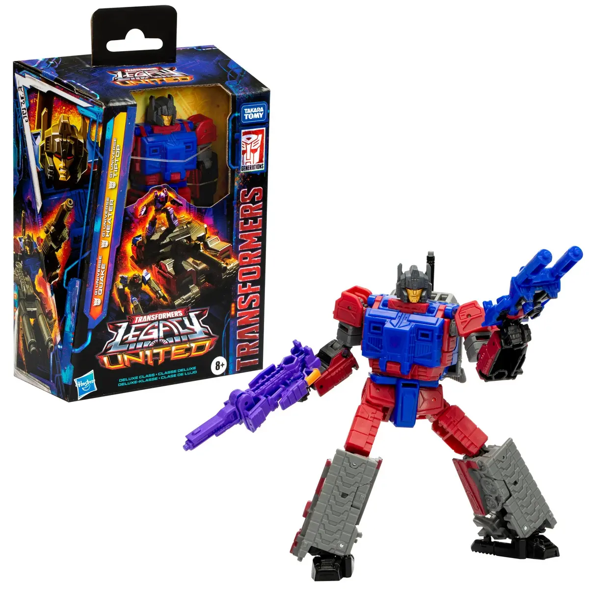 Transformers: Legacy United - Deluxe Class G1 Universe Quake Action Figure (F8536) 1