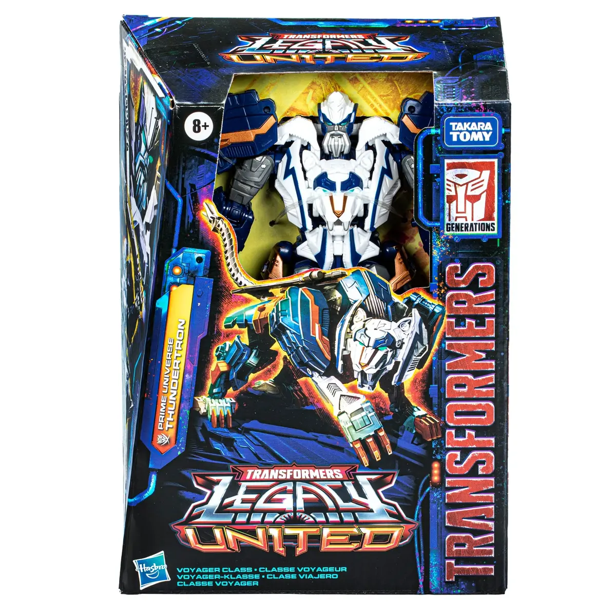 Transformers: Legacy United - Voyager Class Prime Universe Thundertron Action Figure (F8541) 2