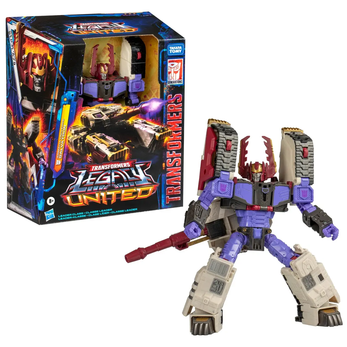 Transformers - Legacy United - Leader Class - Armada Universe Galvatron Action Figure (F8552) 1