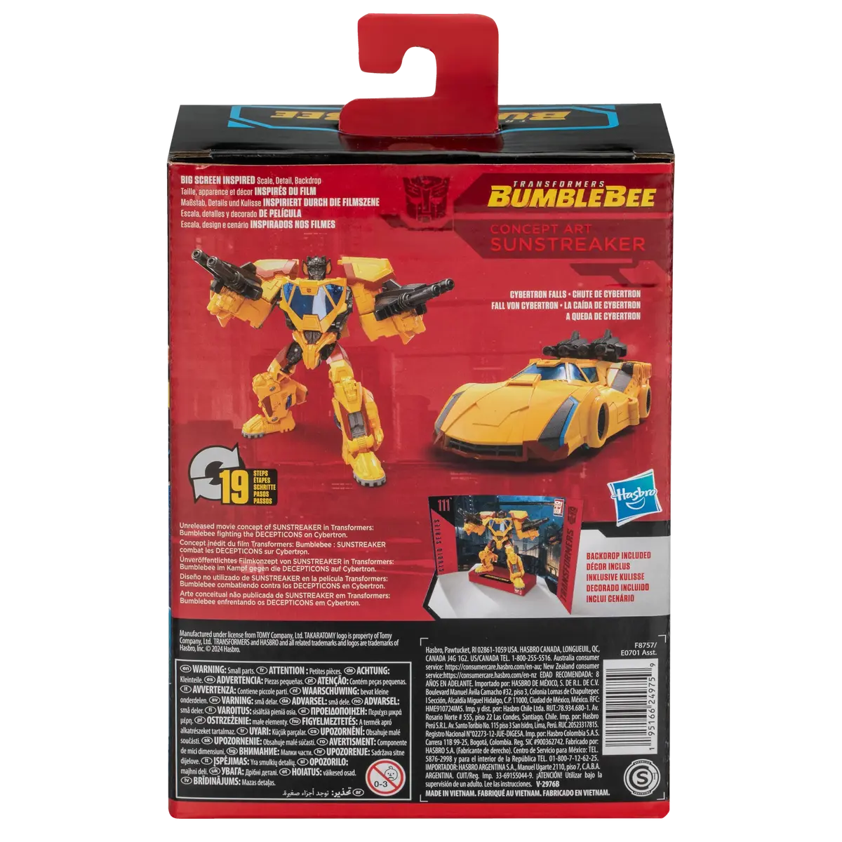 Transformers Studio Series #111 Bumblebee Movie Deluxe Sunstreaker (Concept Art) Action Figure F8757 2