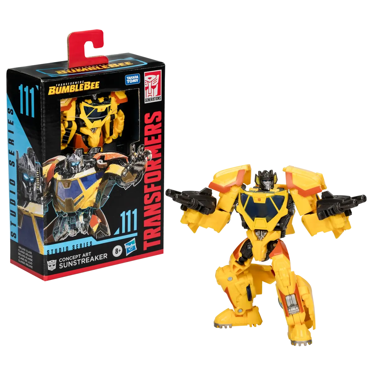 Transformers Studio Series #111 Bumblebee Movie Deluxe Sunstreaker (Concept Art) Action Figure F8757 1