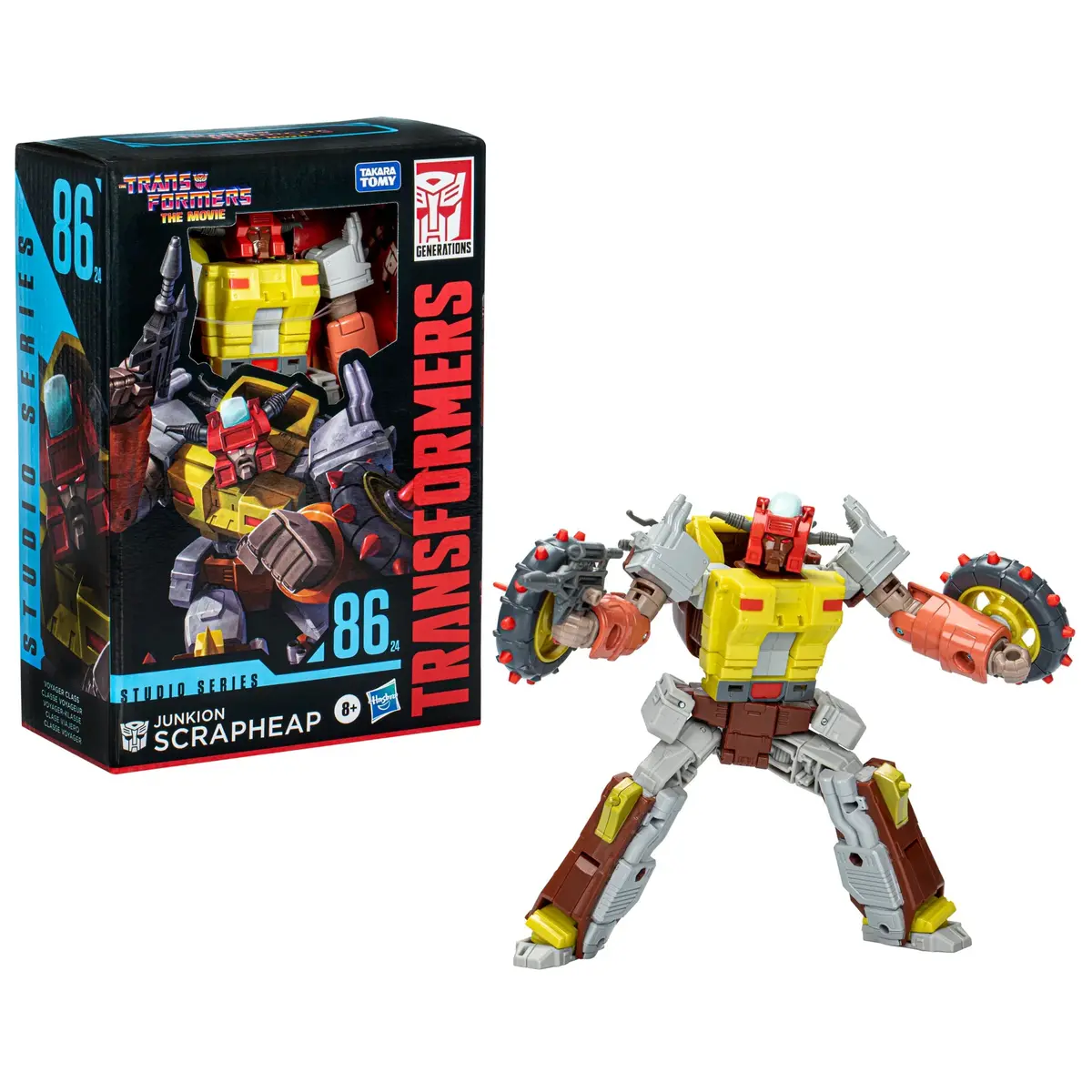Transformers Studio Series 86 #24 - Voyager Junkion Scrapheap Action Figure (F8766) 1