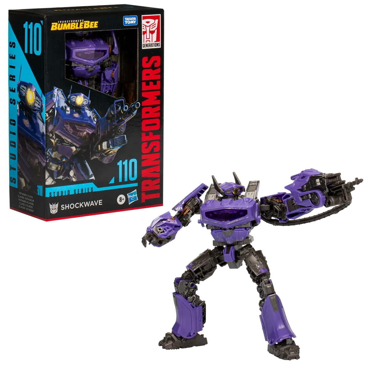Transformers: Studio Series #110 - Bumblebee (2018) - Voyager Shockwave Action Figure (F8767) Low Stock 1