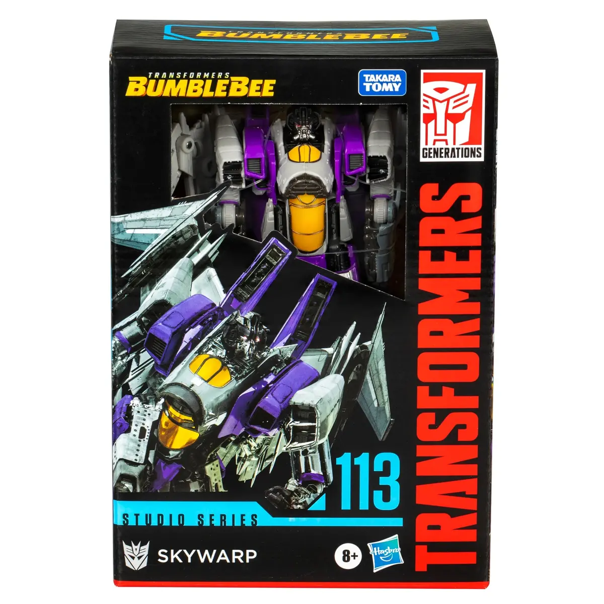 Transformers Studio Series #113 - Bumblebee (2018) - Voyager Class Skywarp Action Figure (F8769) 1