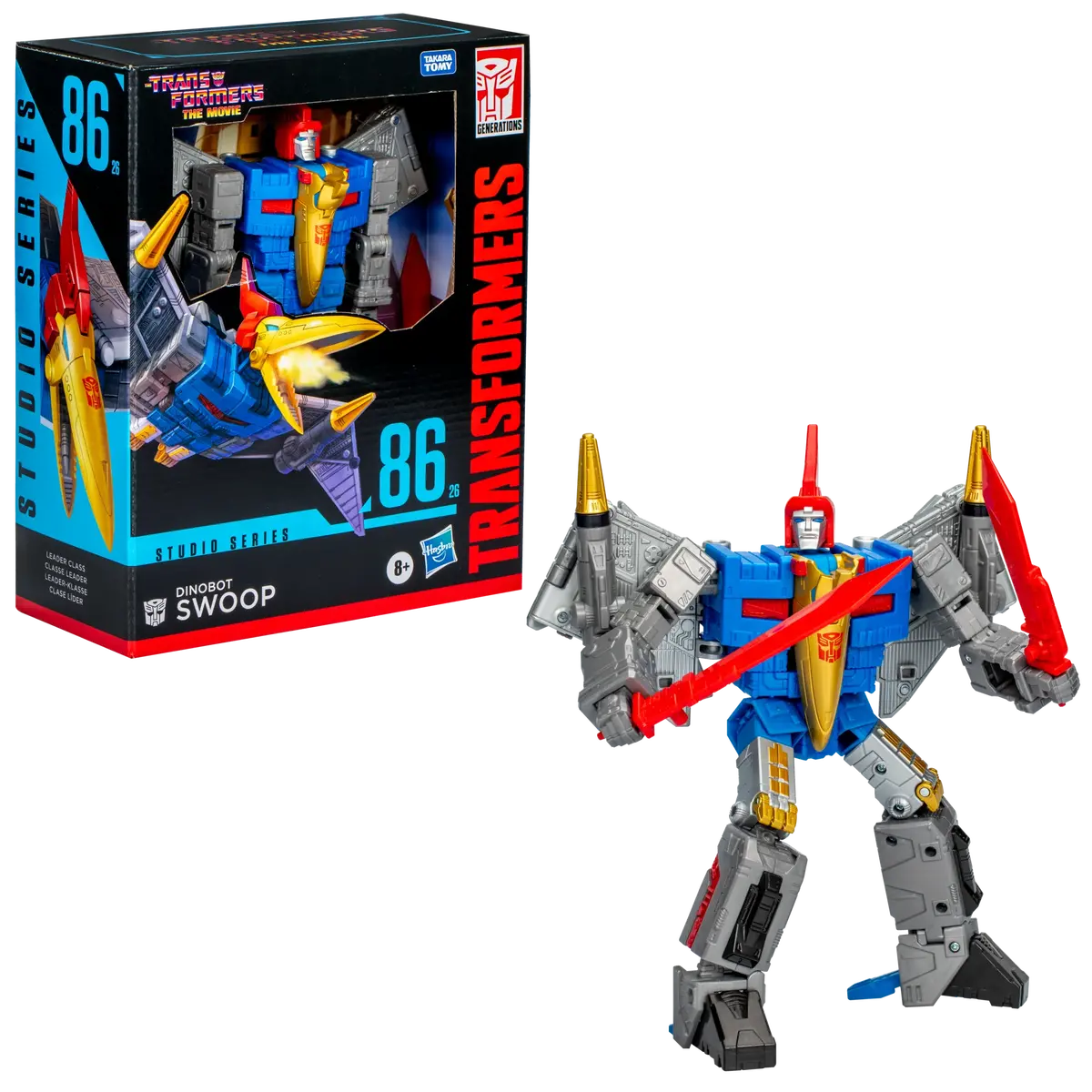 Transformers - Studio Series 86-26 - Leader Class - Dinobot Swoop Action Figure (F8773) Low Stock 1
