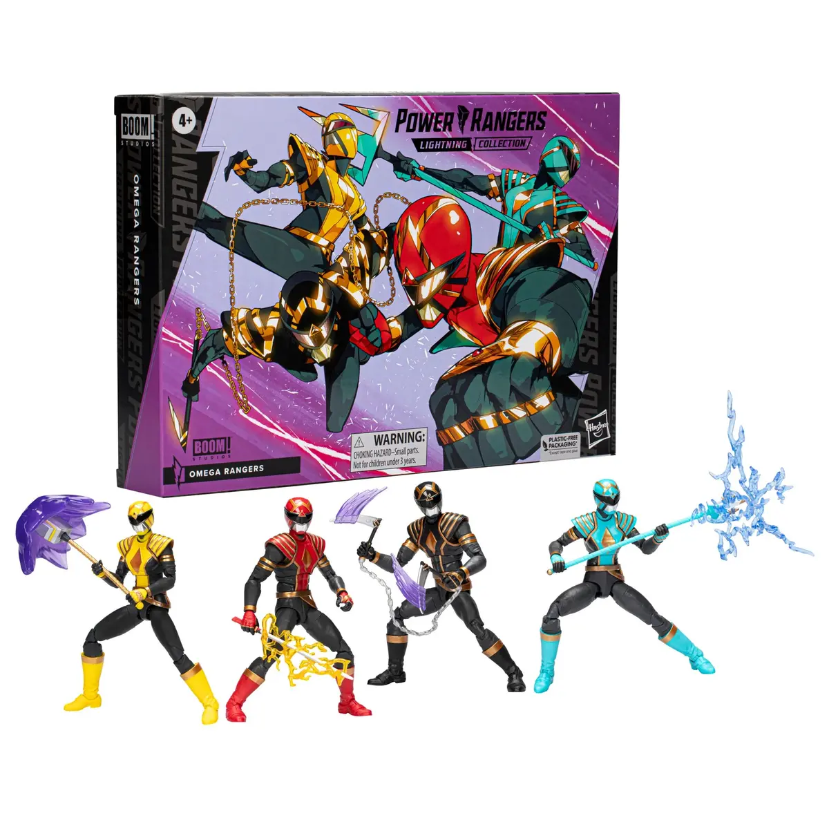 Power Rangers: Lightning Collection - Hascon 2023 - Omega Rangers 4-Pack Exclusive (F8780) Last One! 1
