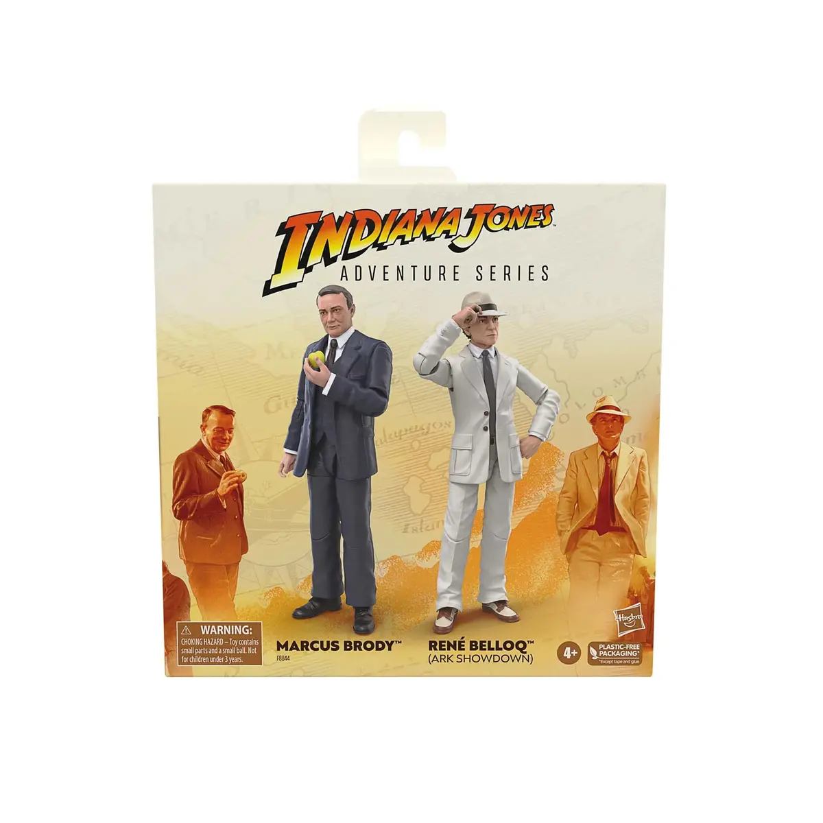 Indiana Jones Adventure Series - Marcus Brody & René Belloq (Ark Showdown) Action Figure 2-Pack (F8844) 1