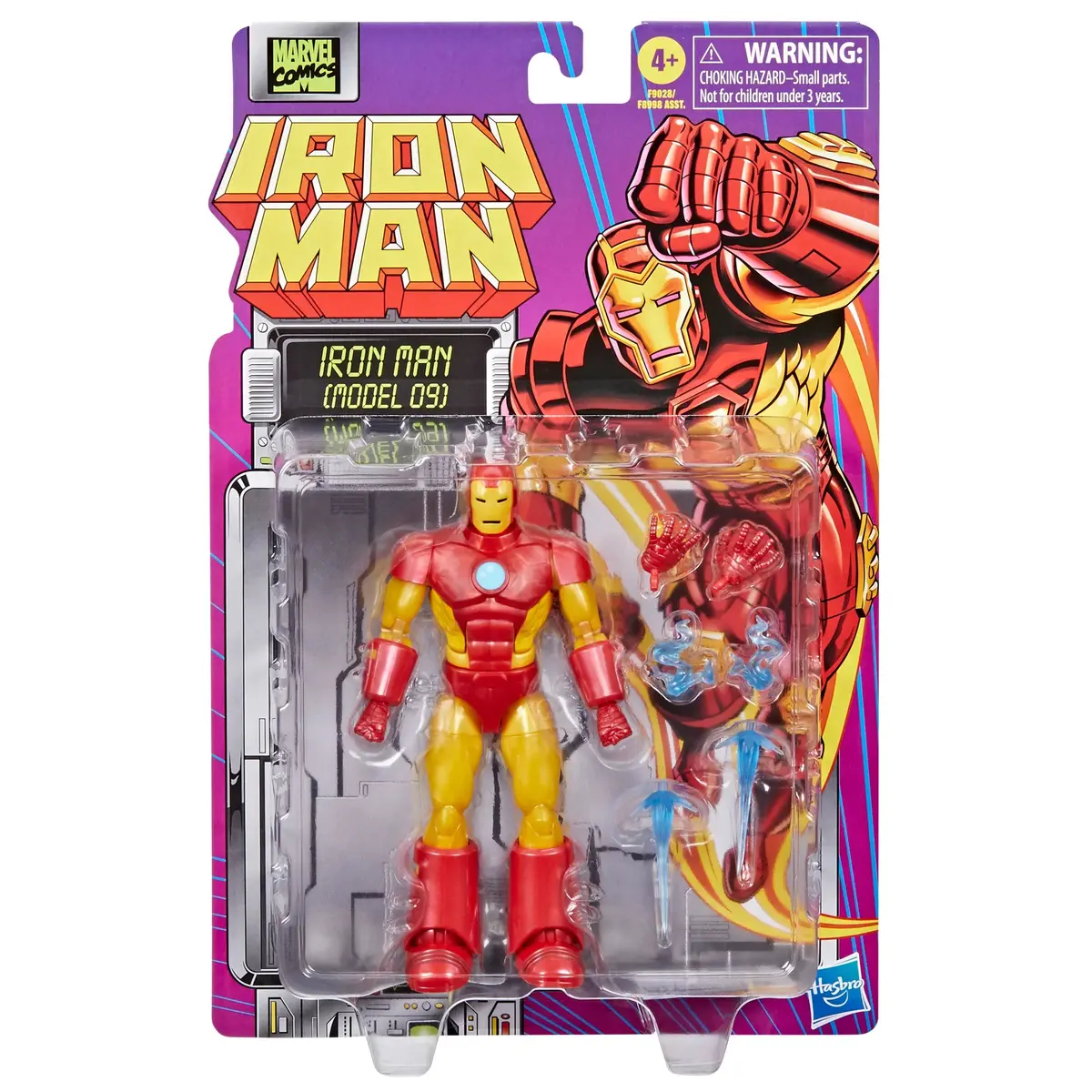 Marvel Legends Series - Iron Man Retro Collection - Iron Man (Model 09) Action Figure (F9028) Last One! 1