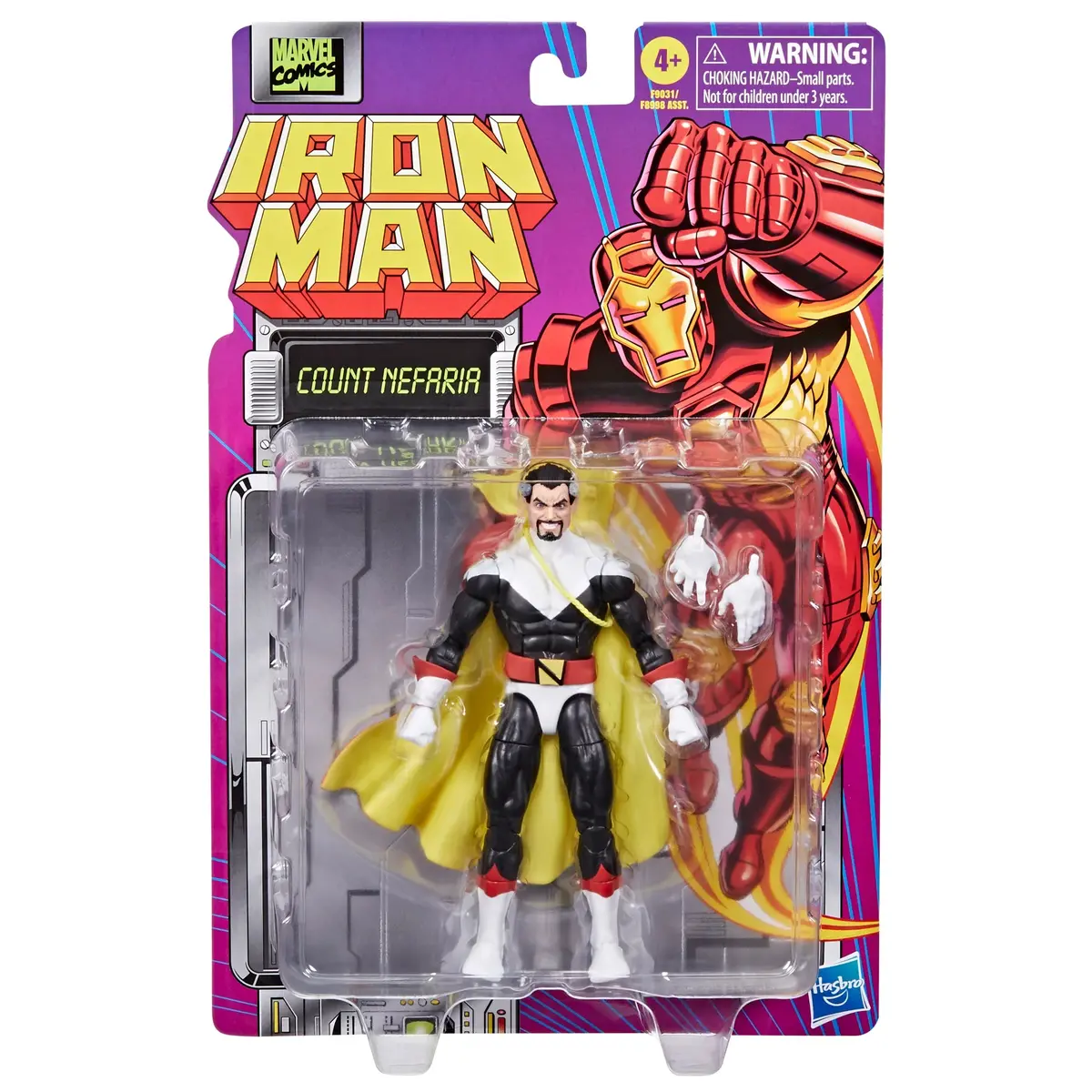 Marvel Legends Series - Iron Man Retro Collection - Count Nefaria Action Figure (F9031) Low Stock 1