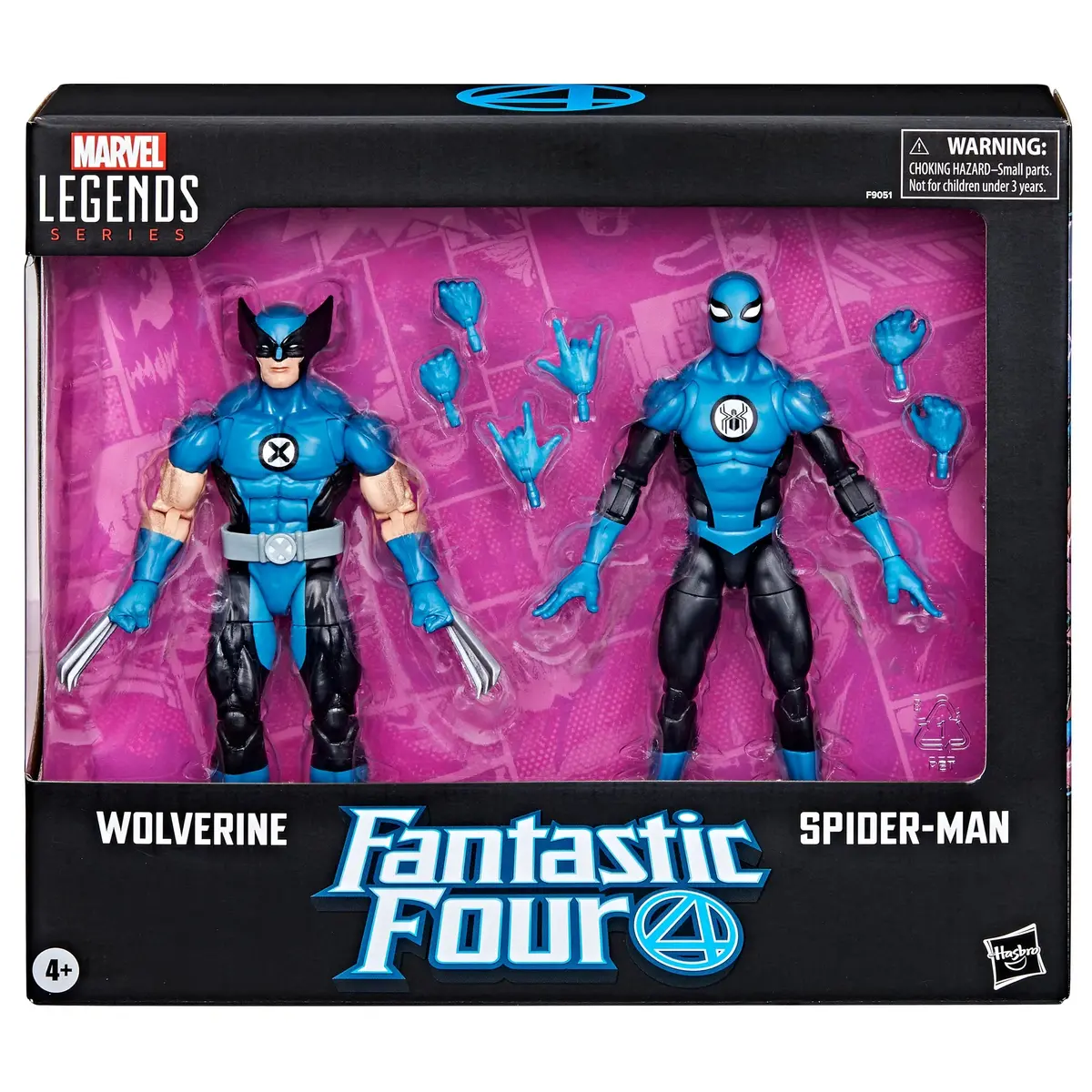 Marvel Legends Series - Wolverine And Spider-Man (Fantastic Four) Action Figure 2-Pack (F9051) Low Stock 1