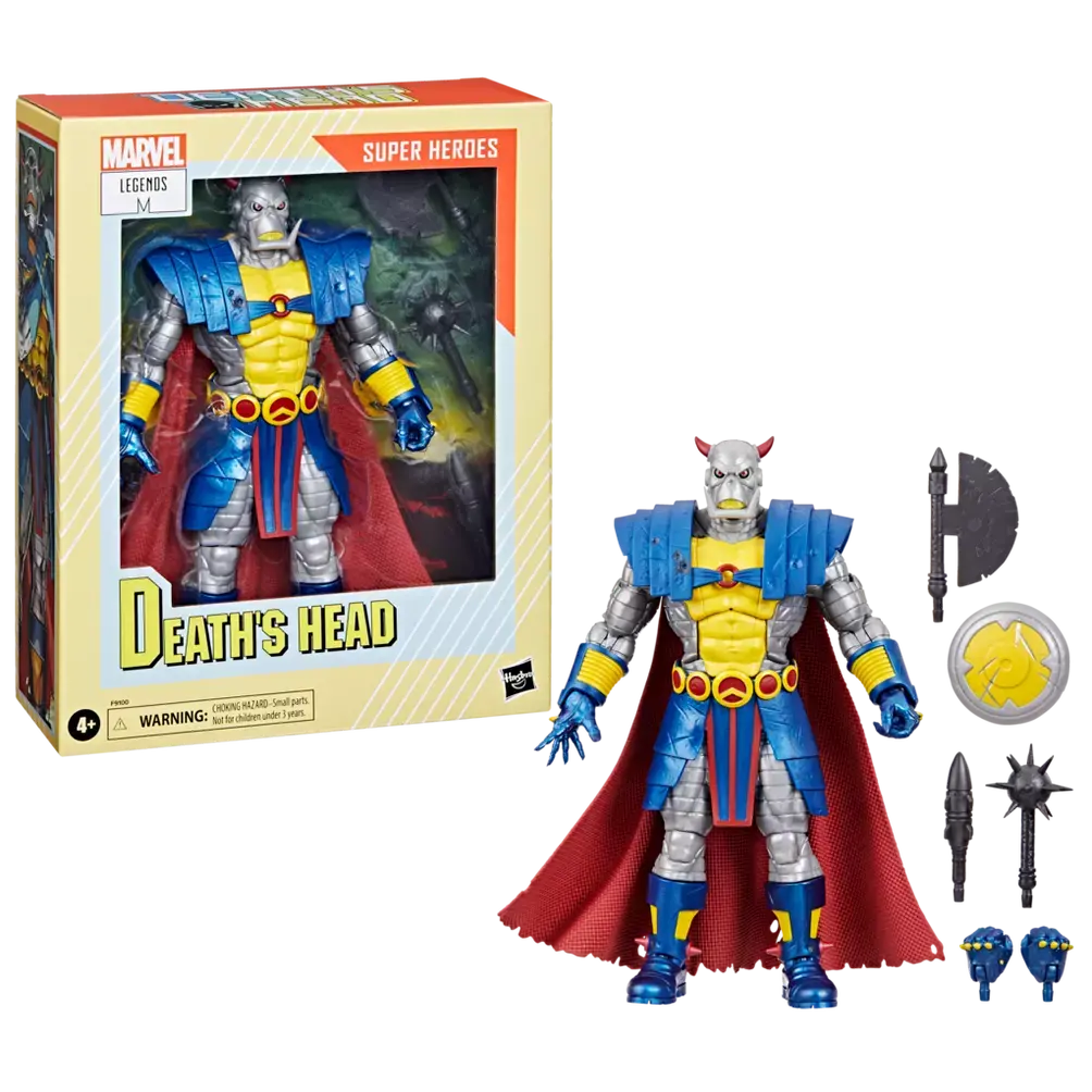 Marvel Legends Series - Super Heroes - Death'S Head Exclusive Action Figure (F9100) Last One! 1