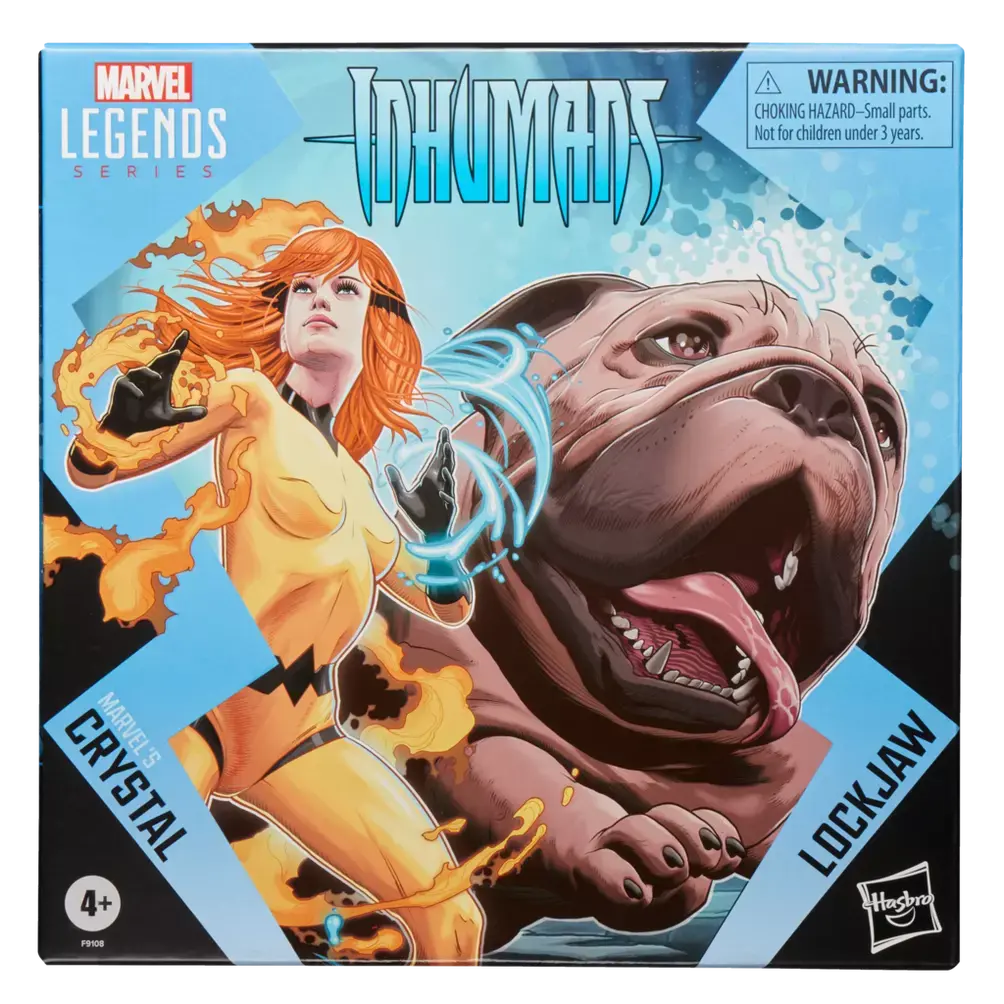 Marvel Legends Series - Inhumans - Crystal And Lockjaw Action Figure (F9108) Low Stock 1