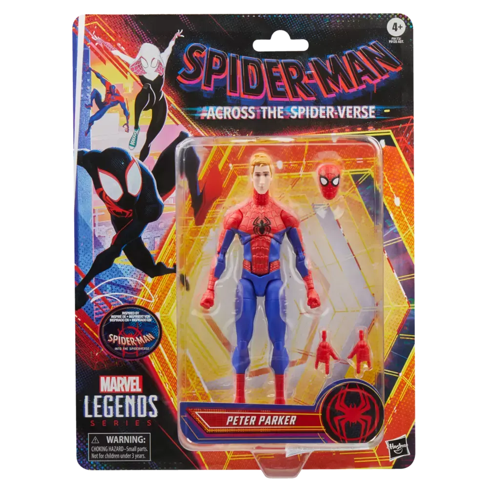 Marvel Legends Series - Spider-Man: Across The Spider-Verse - Peter Parker Action Figure (F9173) Low Stock 1