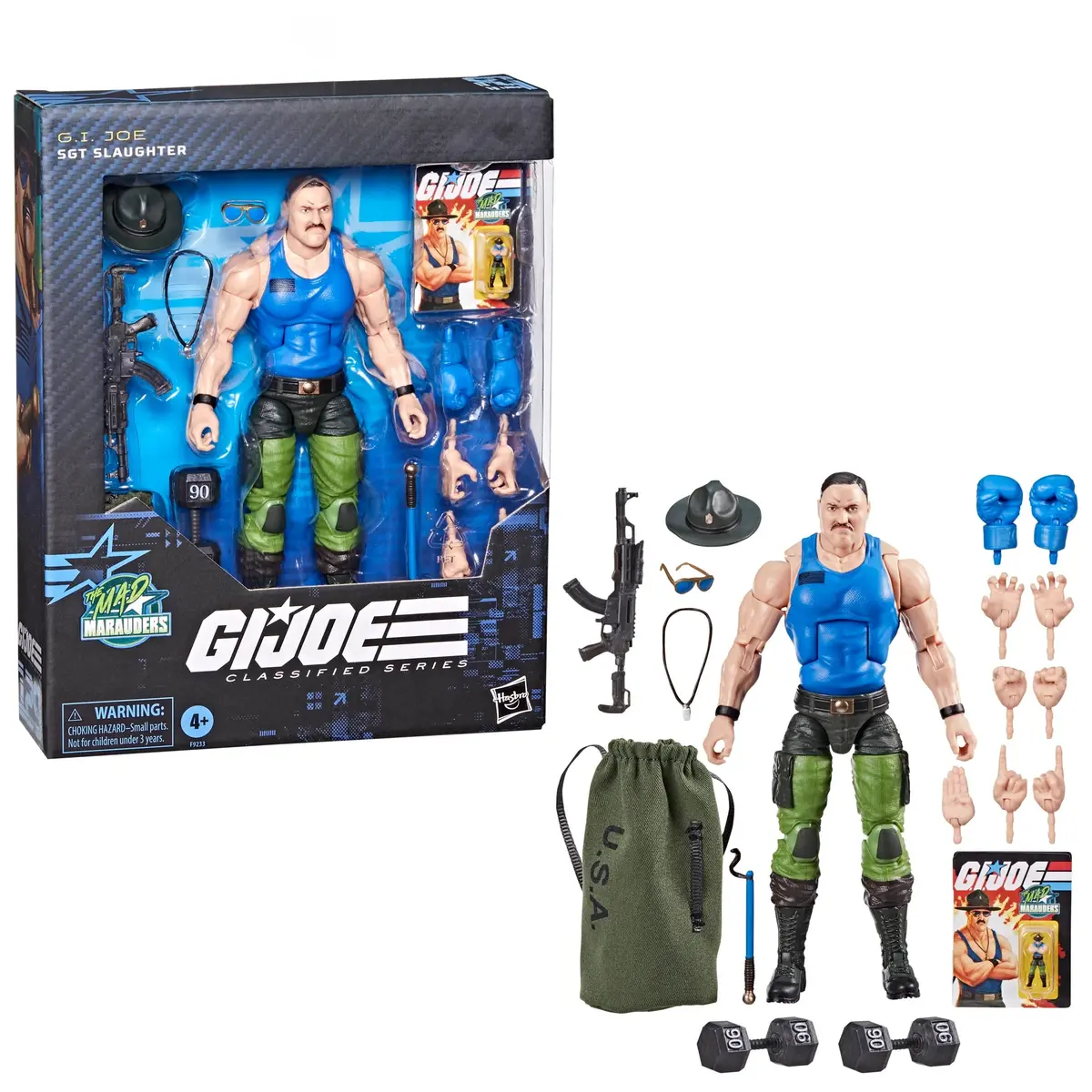 G.I. Joe Classified Series #129 - Mad Marauders Sgt Slaughter Deluxe Action Figure (F9233) 1
