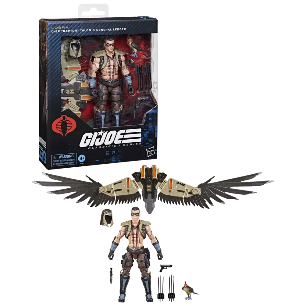 G.I. Joe Classified Series #139 - Chip Raptor Talon & General Ledger Deluxe Action Figure Set (F9245) 1