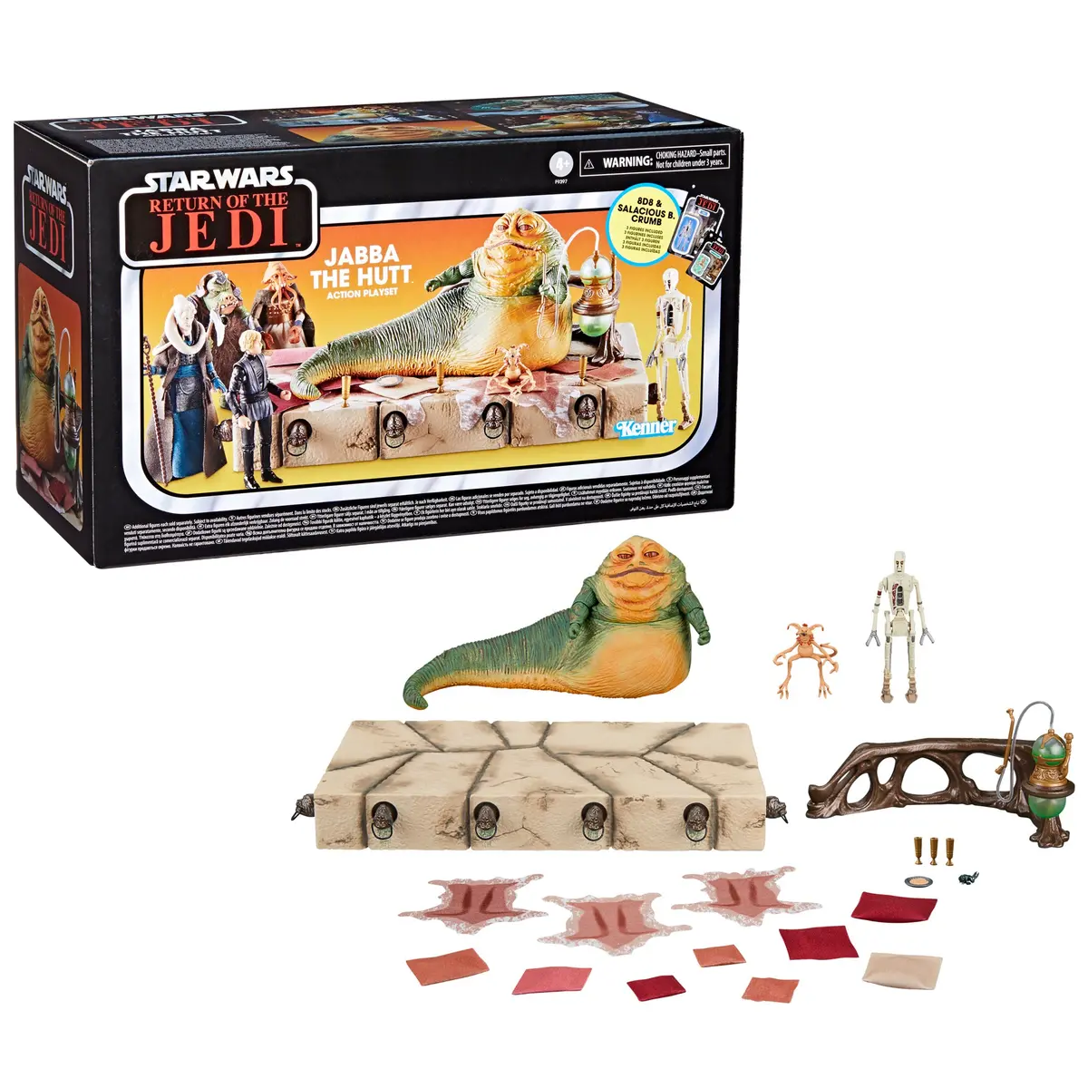 Star Wars: The Vintage Collection  - Return Of The Jedi - Jabba The Hutt Set (F9397) 1