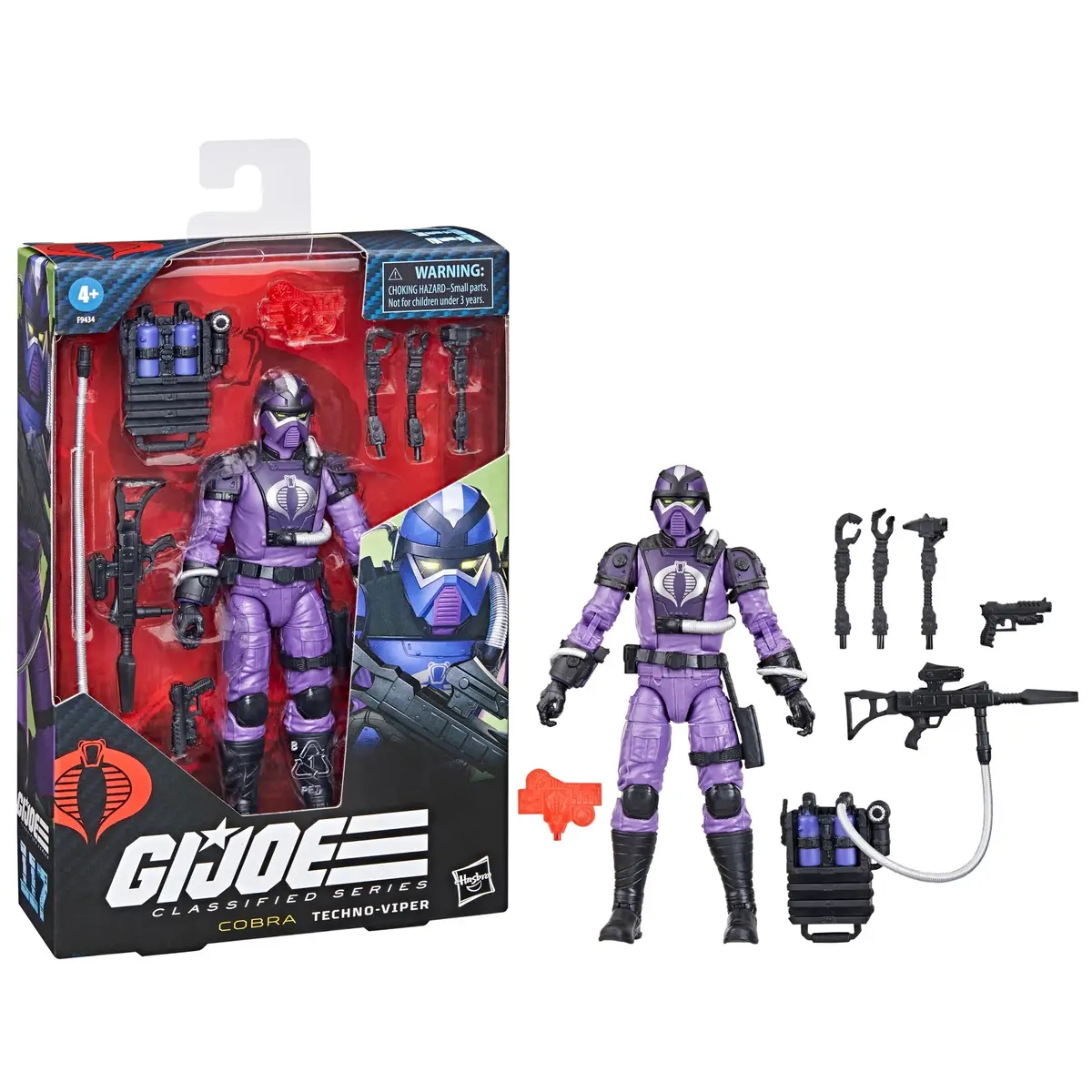 G.I. Joe Classified Series #117 - Cobra Techno-Viper Action Figure (F9434) 1