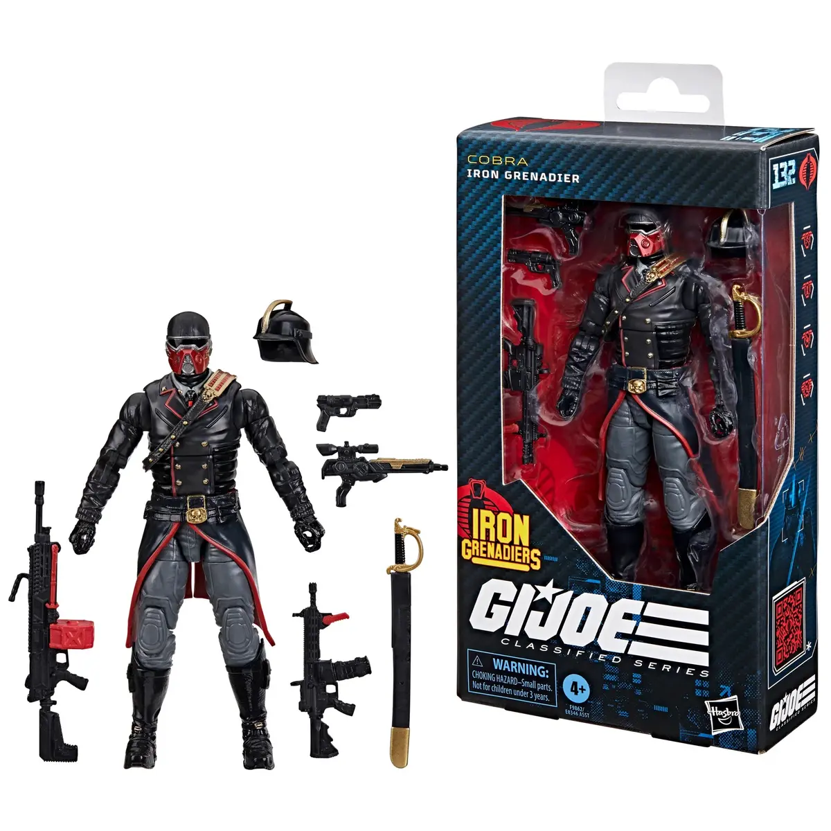 G.I. Joe: Classified Series #132 - Iron Grenadier Action Figure (F9862) Low Stock 1