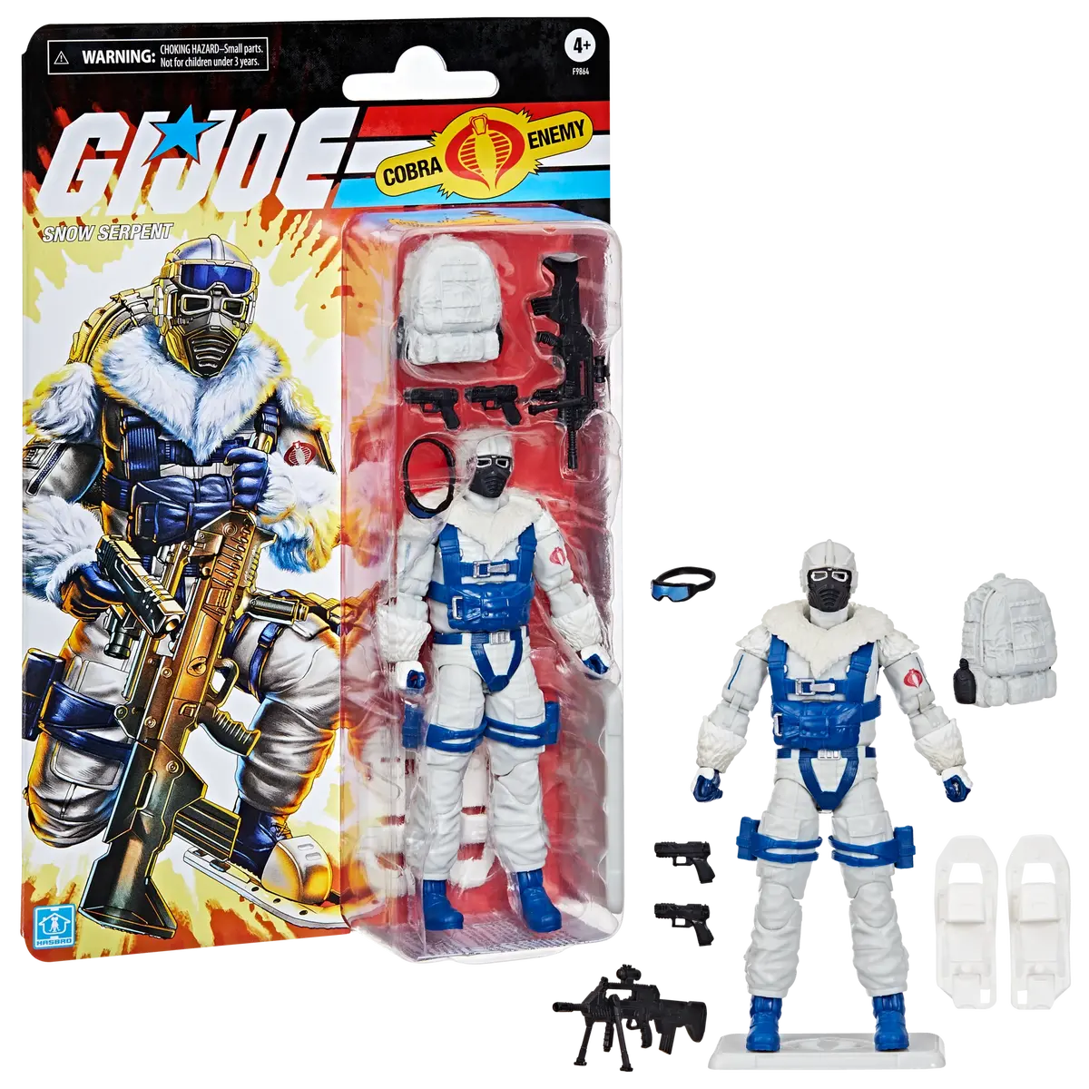 G.I. Joe: Classified Series Retro Cardback - Snow Serpent Action Figure (F9864) 1