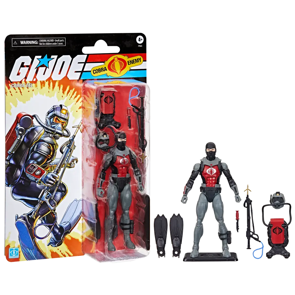 G.I. Joe: Classified Series Retro Cardback - Cobra Eel Action Figure (F9865) 1