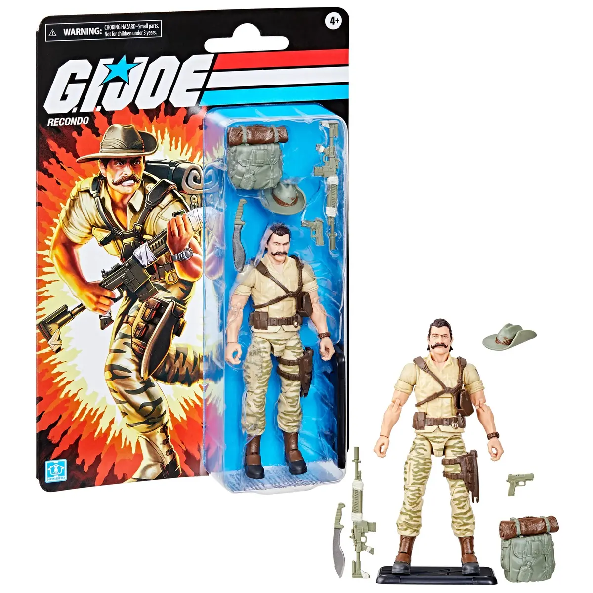 G.I. Joe Classified Series - Retro Cardback Recondo Action Figure (F9867) 1