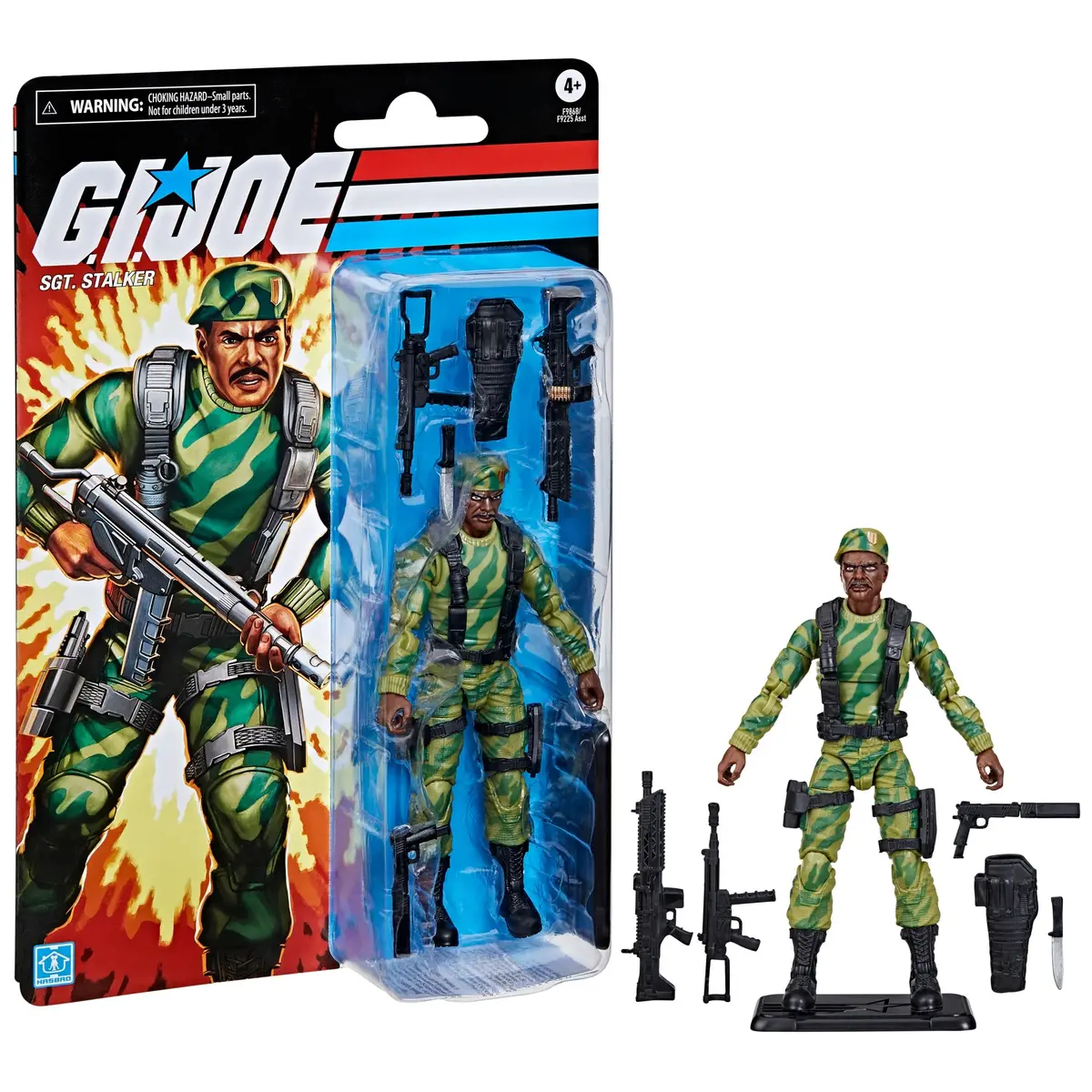 [Pre-Order] G.I. Joe Classified Series - Retro Cardback Sgt. Stalker Action Figure (F9868) 1
