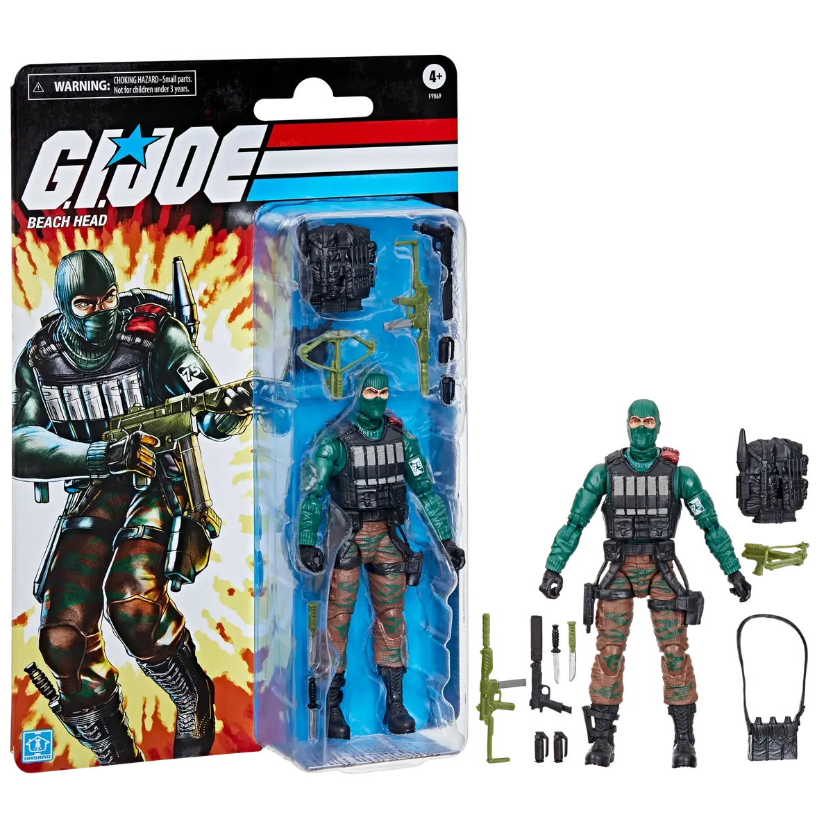 G.I. Joe: Classified Series Retro Cardback - Beach Head Action Figure (F9869) 1