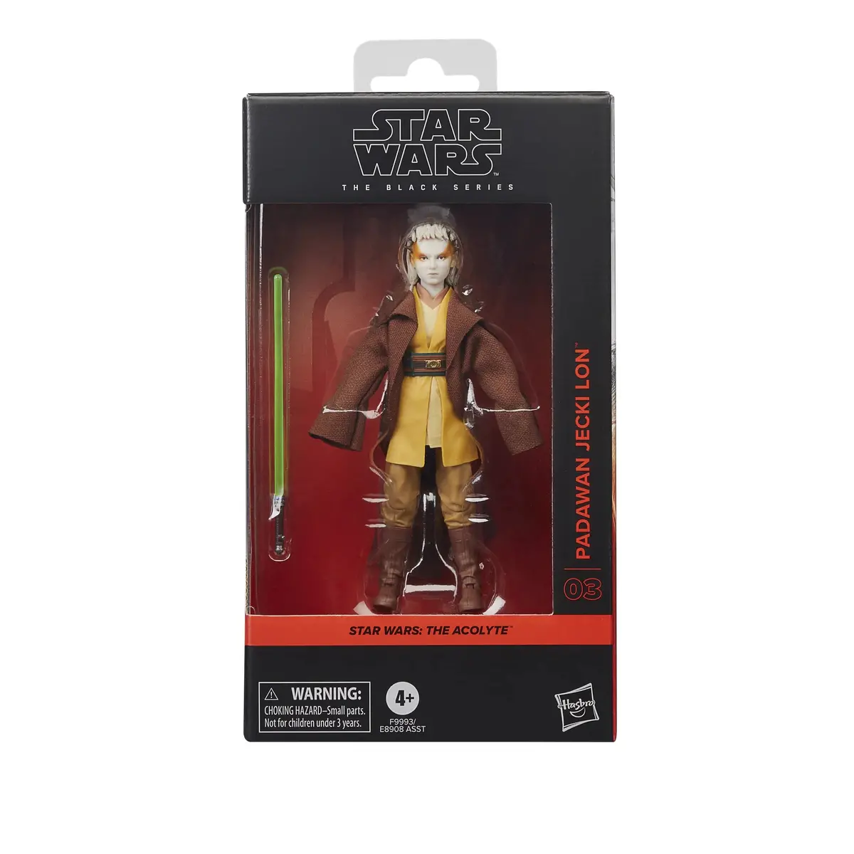 Star Wars: The Black Series - The Acolyte - #03 - Padawan Jecki Lon Action Figure (F9993) Low Stock 1