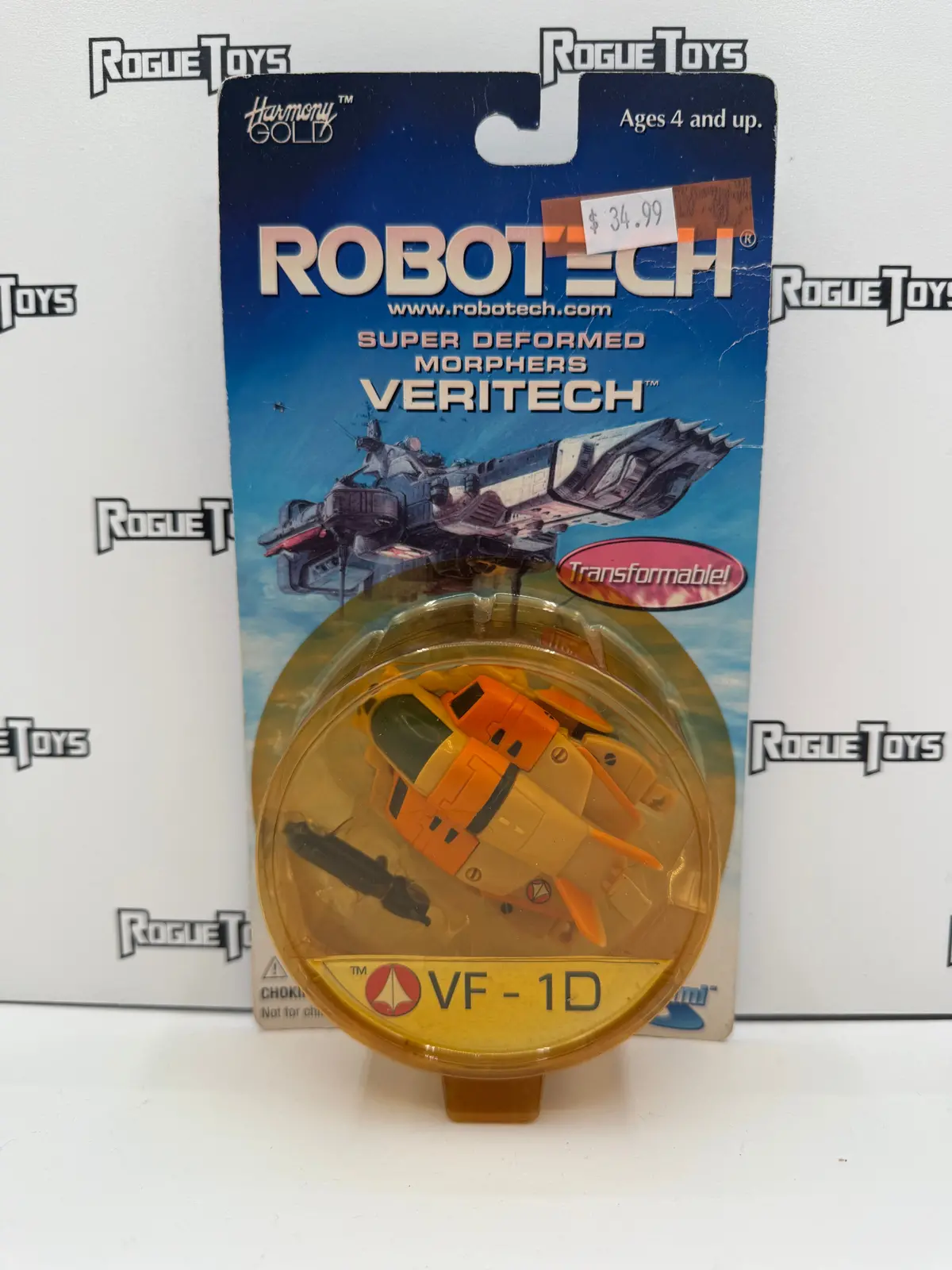 Toynami Harmony Gold Robotech Super Deformed Morphers Veritech Vf-1D 1