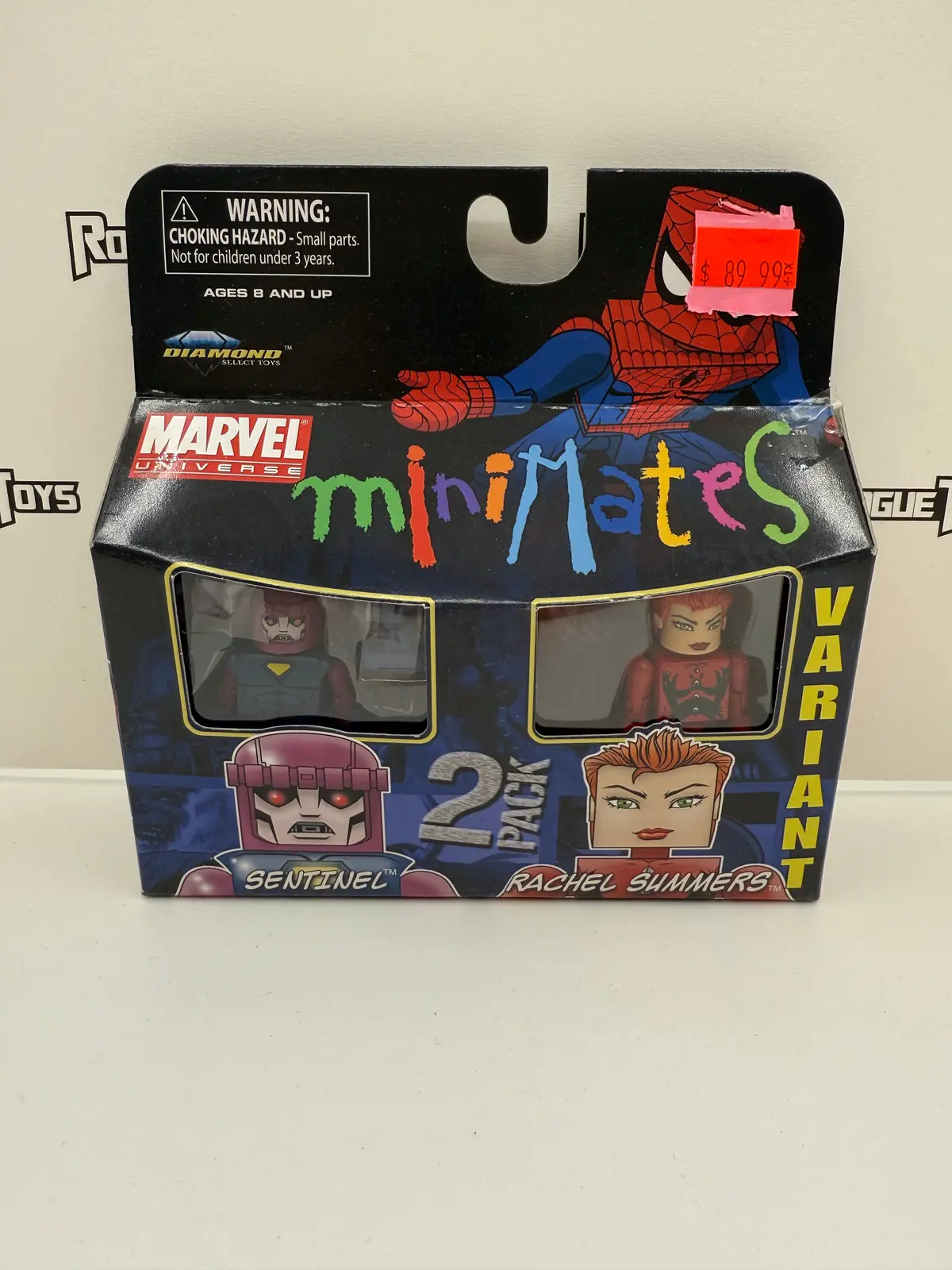 Diamond Select Toys Marvel Universe Minimates Sentinel & Rachel Summer Variant 2-Pack 1
