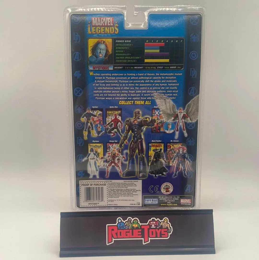 Toybiz Marvel Legends Sentinel Series Mystique 2
