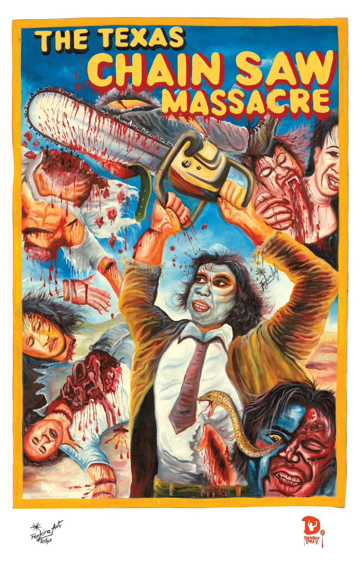 Texas Chainsaw Massacre (High Quality Print) - Farkira 1