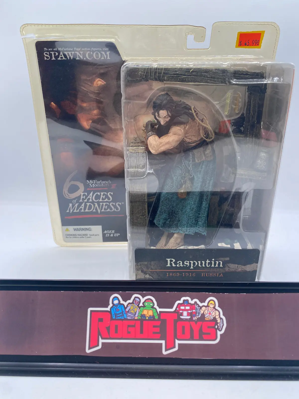 Mcfarlane Toys Mcfarlane’S Monsters Iii 6 Faces Of Madness Rasputin 1