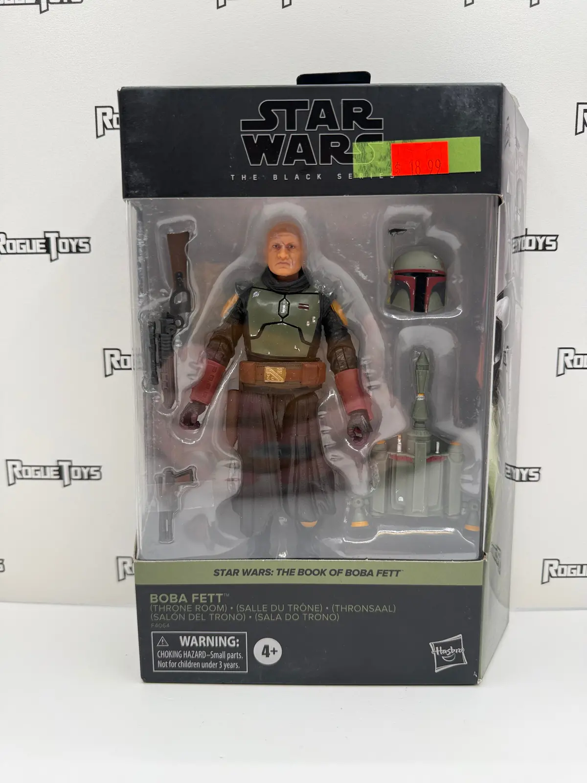 Hasbro Star Wars The Black Series Star Wars: The Book Of Boba Fett Boba Fett (Throne Room) 1