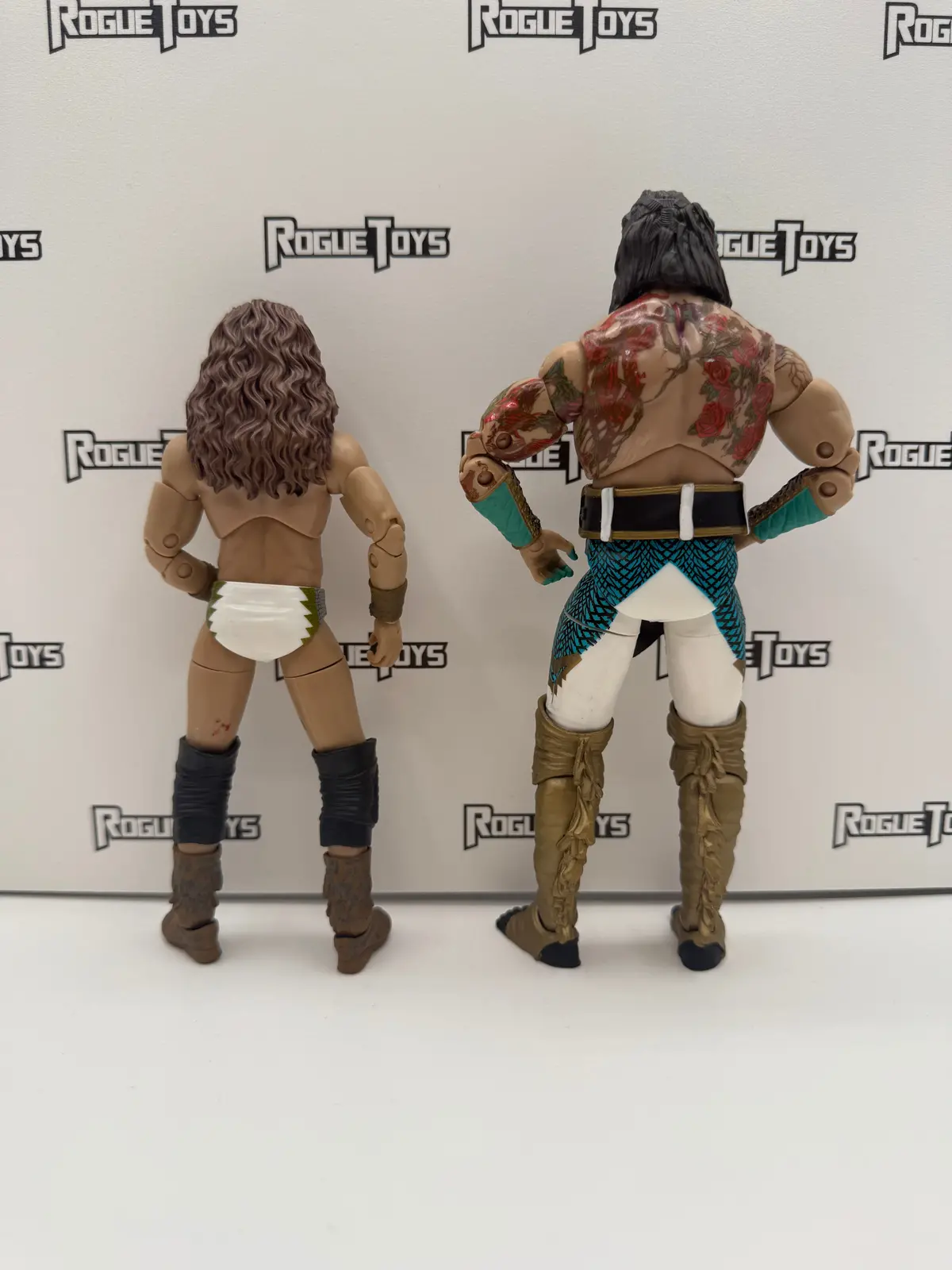 Jazwares Aew Unrivaled Collection #36 Jurassic Express: Jungle Boy & Luchasaurus (Ringside Exclusive) 1