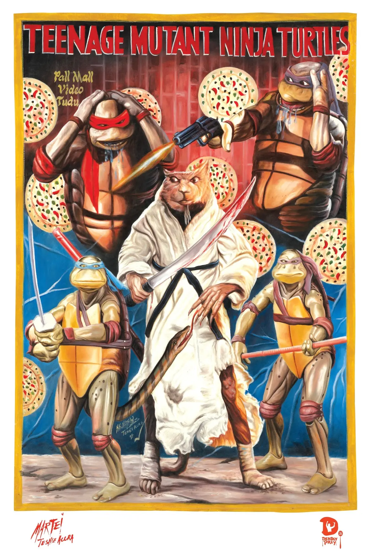 Teenage Mutant Ninja Turtles (High Quality Print) - H.K. Mathias 1