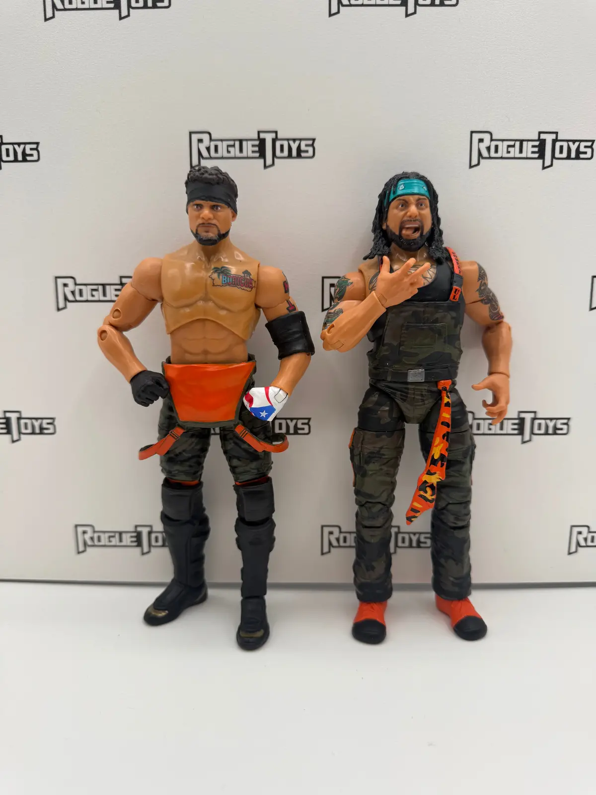 Jazwares Aew Unmatched Collection Series 2 #10 Santana & #11 Ortiz 1