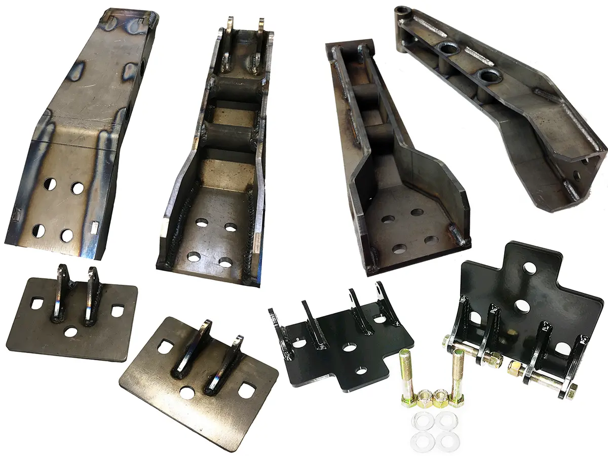 F-350 Shock Brackets - 1985-1997 Ford F-Series 1