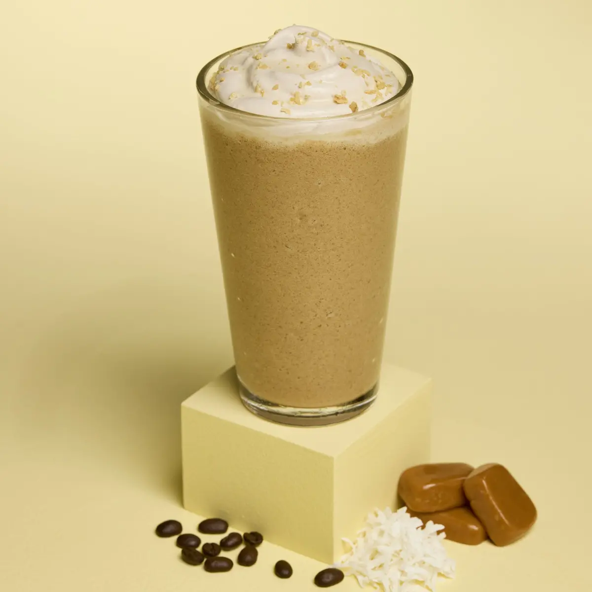 Coconut Toffee Coffee Frappe 1